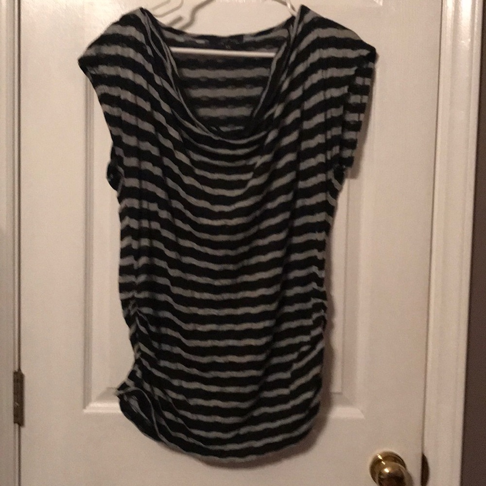 Stripe, see through top